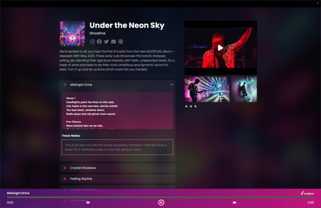 ⭐ SongBox Review 2025 – The Most Powerful, Secure & Professional Way to Share Your Music With the World